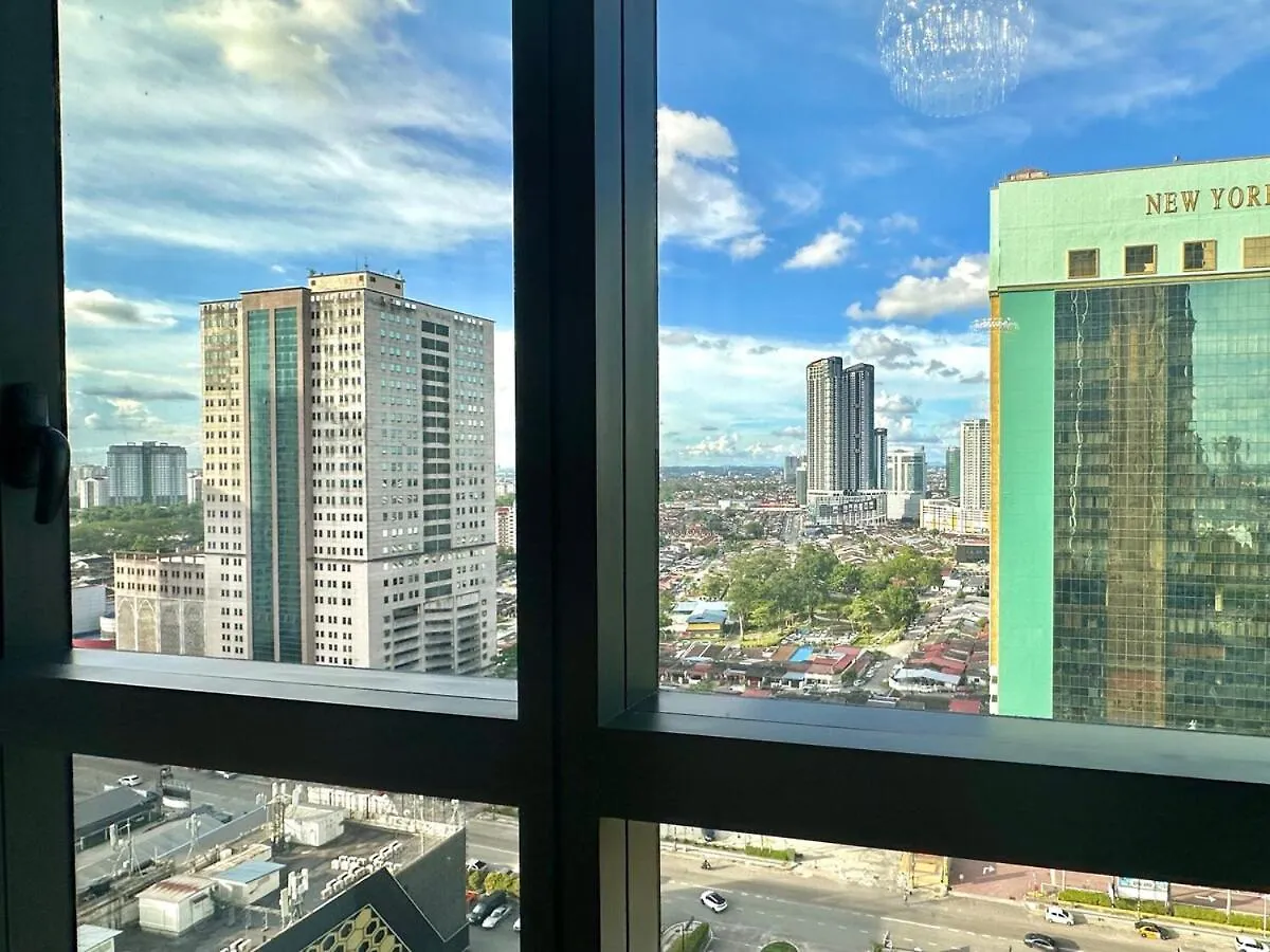 Sky88 Azure Suites Near Ksl 3B2B Johor Bahru Lägenhet
