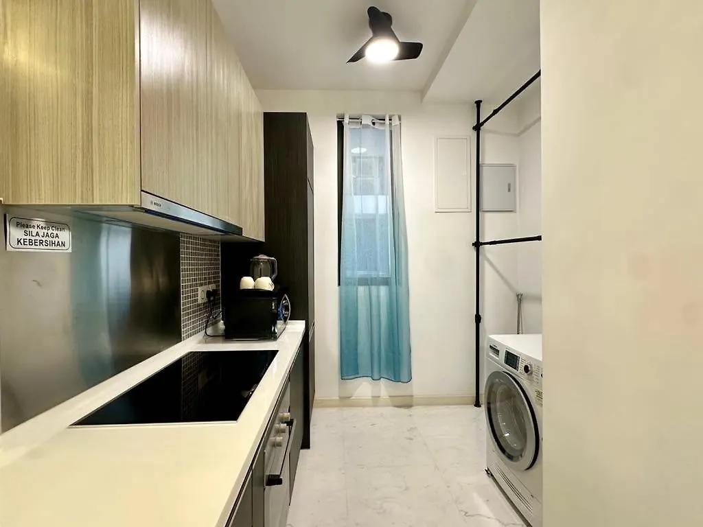 Lägenhet Sky88 Azure Suites Near Ksl 3B2B Johor Bahru